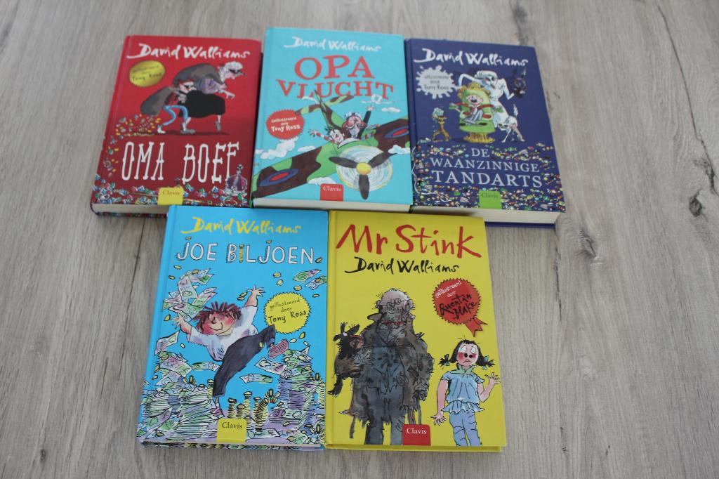 David Walliams boeken, Boeken, Ophalen of Verzenden, Zo goed als nieuw, David Walliams, Fictie