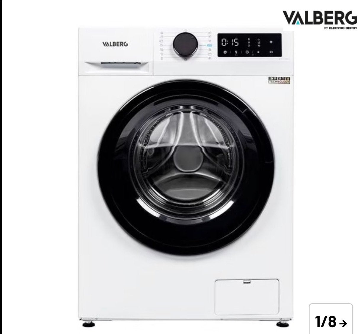 Lave linge etas nickel 6 mois dutlisation, Enlèvement, Comme neuf
