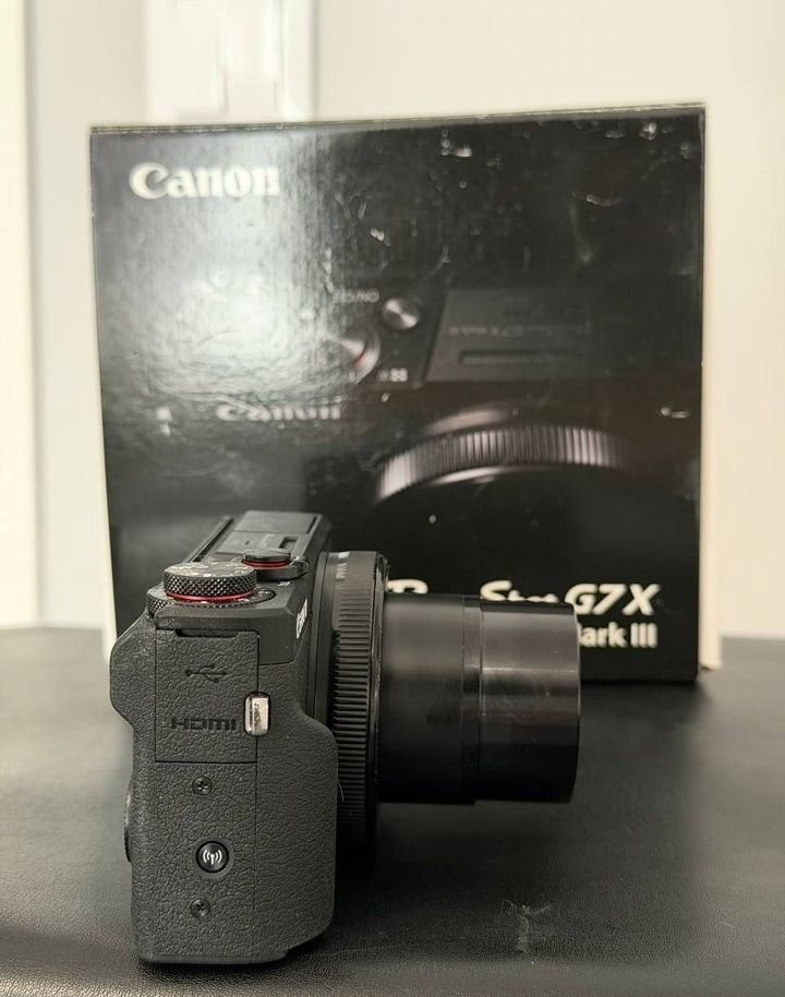 Canon G7X Mark III, TV, Hi-fi & Vidéo, Appareils photo numériques, 20 mégapixels, Enlèvement ou Envoi, Canon, Comme neuf
