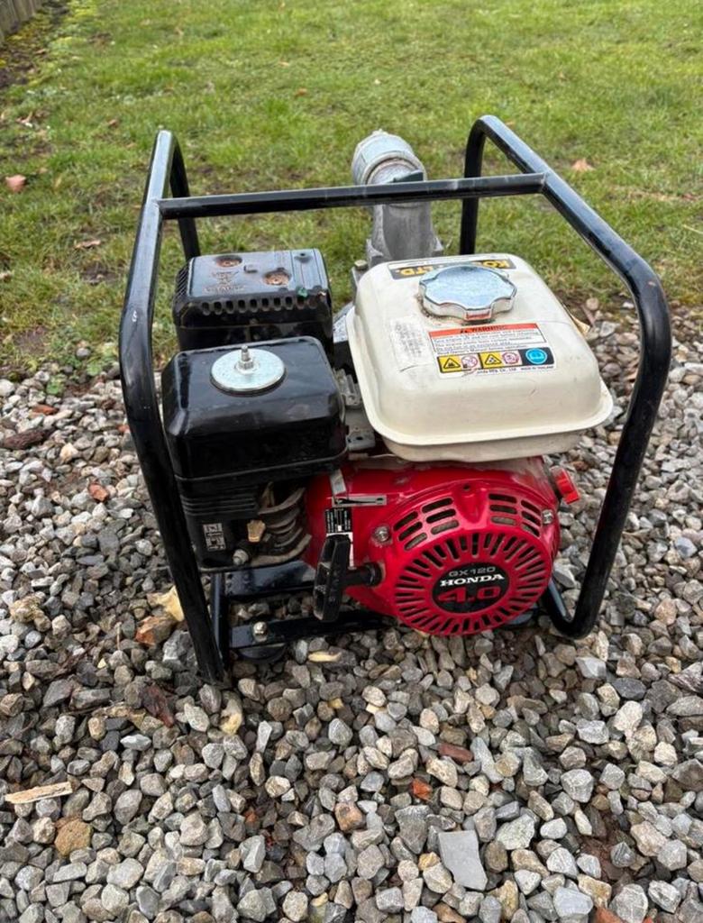 Waterpomp Honda GX160, Tuin en Terras, Waterpompen, Ophalen, Zo goed als nieuw