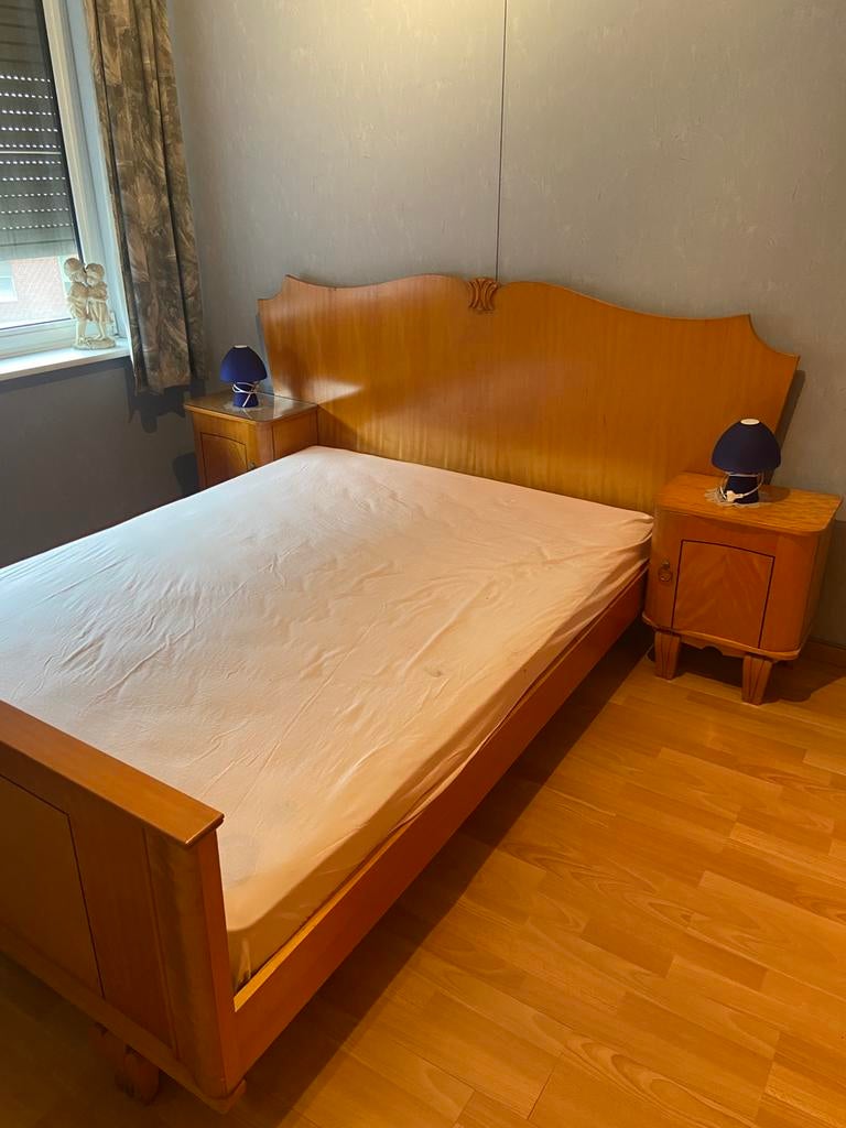 Slaapkamer, Huis en Inrichting, Slaapkamer | Complete slaapkamers, Ophalen, Gebruikt, Tweepersoons, Antiek