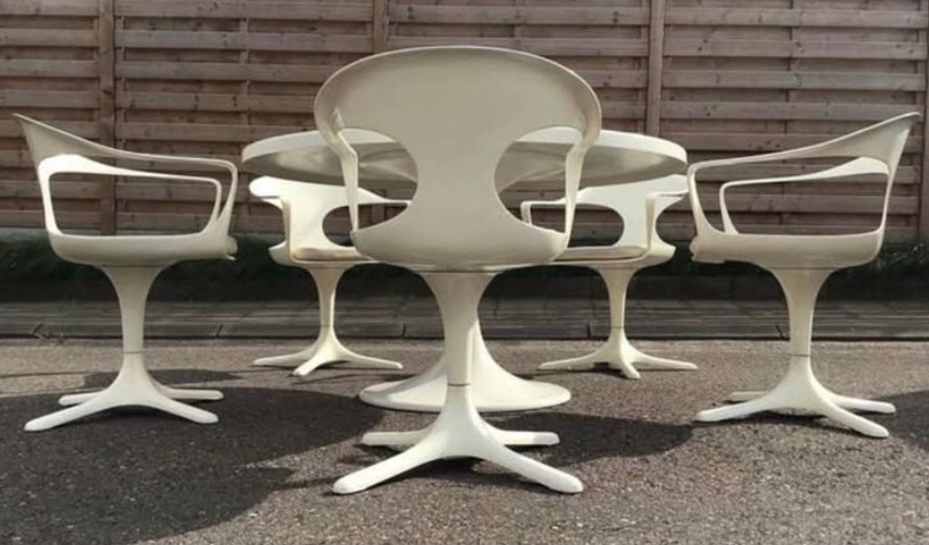 Vintage Jetson Space Age Diner Set Space Age 60-1970s, Enlèvement