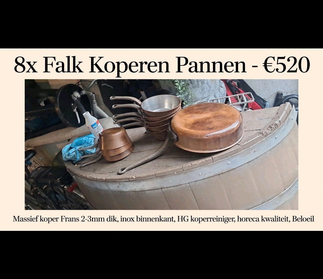 falk koper, Ophalen of Verzenden