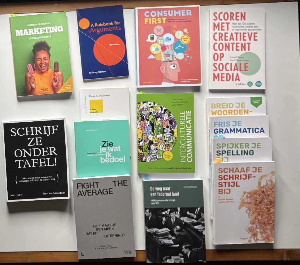 Boeken communicatiemanagement Artevelde, Enlèvement ou Envoi, Utilisé, Enseignement supérieur