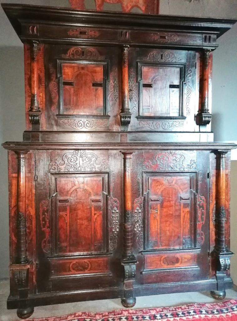 Renaissance 'Fassadensschrank' kabinet, Antiek en Kunst, Ophalen