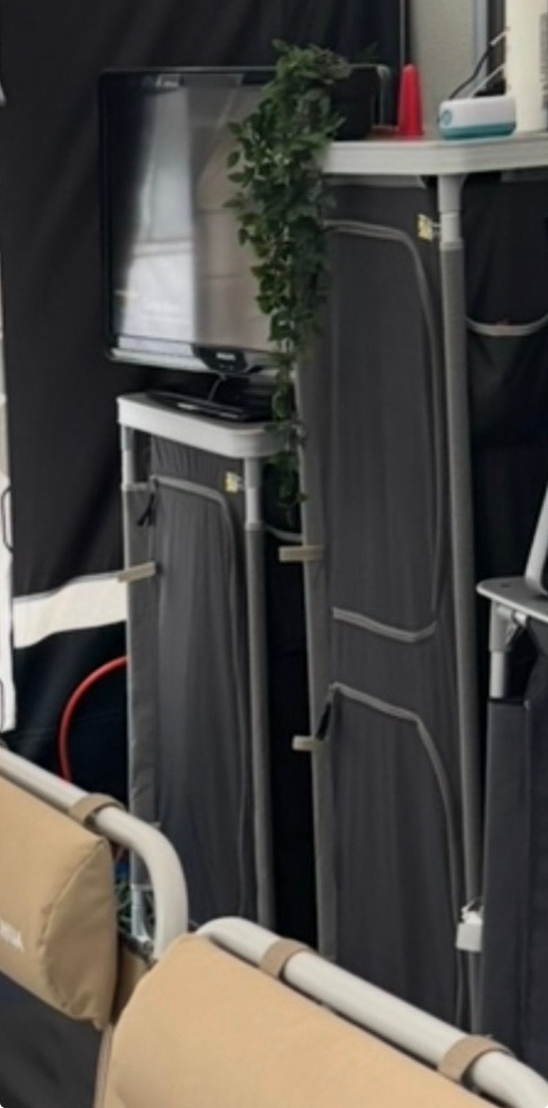 Campart Travel kampeerkasten, Caravanes & Camping, Meubles de camping, Enlèvement, Comme neuf, Armoire de camping