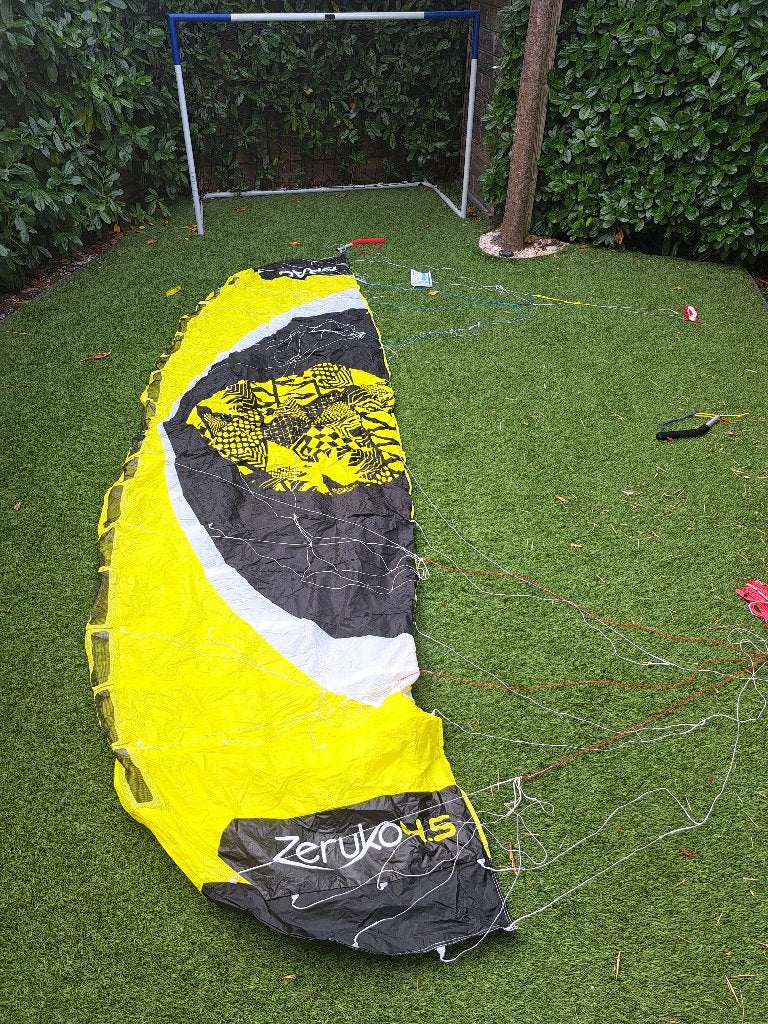 Zeruko 4.5 vlieger, Sport en Fitness, Ophalen, Zo goed als nieuw, Vierlijns, Vlieger
