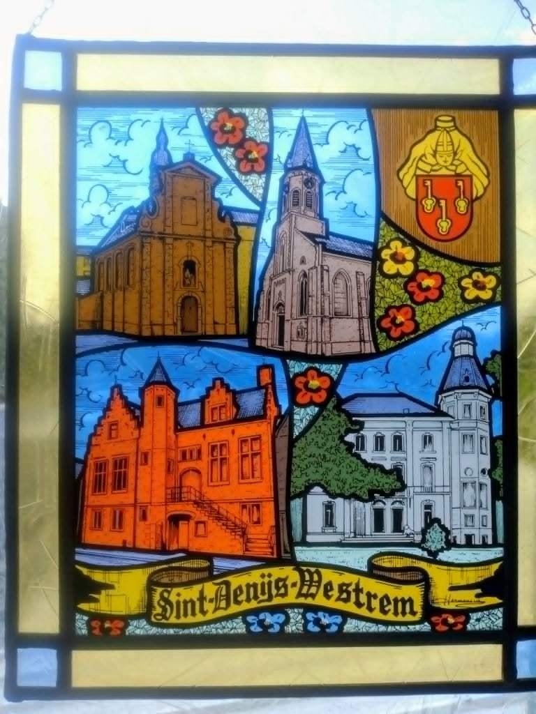 Glasraam Sint-Denijs-Westrem, Enlèvement