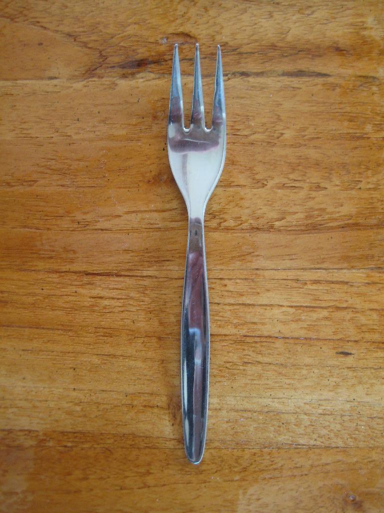 6 taartvorkjes Nica Rostfrei Inox nieuw, Nieuw, Ophalen of Verzenden, Los bestek, Inox of Chroom