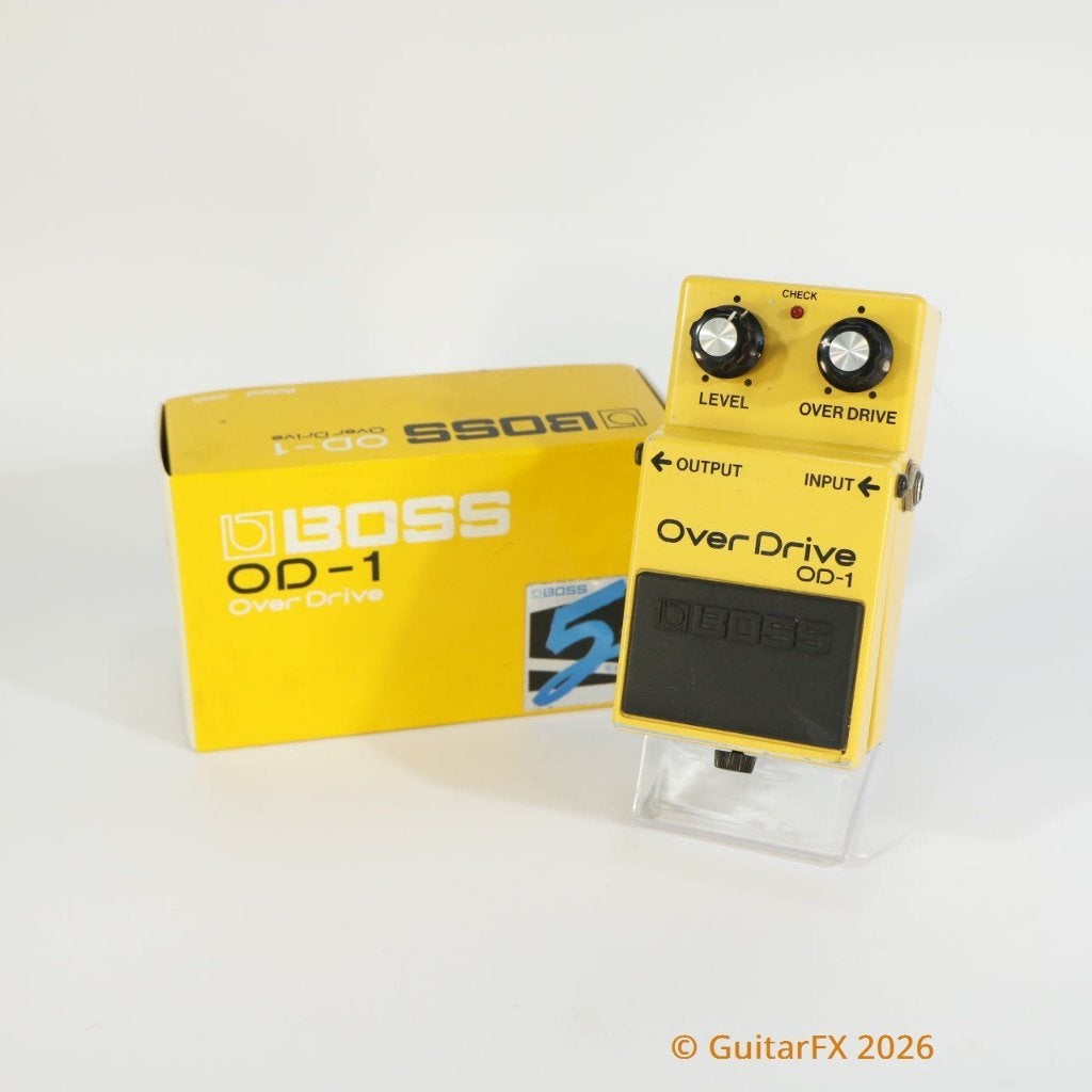 Boss OD-1 Overdrive (s/n 921969, Vintage JRC4558D Chip, Made, Muziek en Instrumenten, Ophalen of Verzenden, Gebruikt