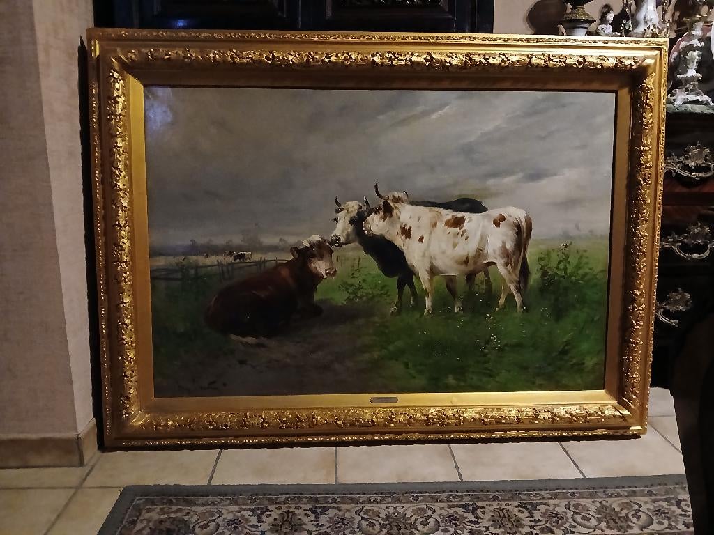 Schilderij Henry Schouten, Antiek en Kunst, Ophalen
