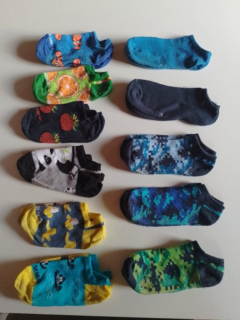 Korte sokken maat 31-35, Ophalen, Gebruikt, Jongen of Meisje, Sokken