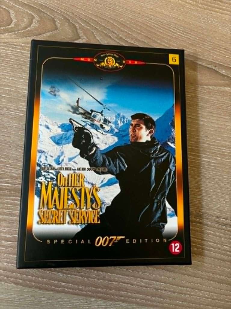 On her majesty's secret service, james Bondfilm, CD & DVD, DVD | Classiques, Comme neuf, 1960 à 1980, À partir de 12 ans, Action et Aventure
