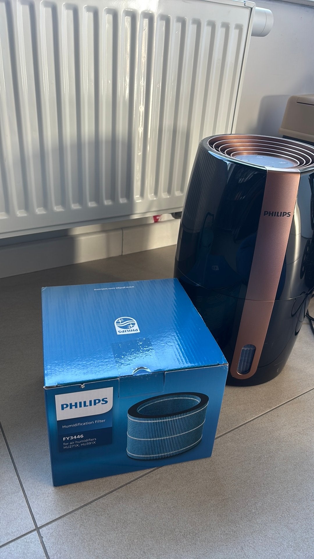 Philips luchtbevochtiger hu2718, Ophalen, Zo goed als nieuw