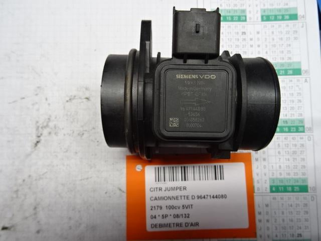 DÉBITMÈTRE Citroën Jumper (U5 / ZB) (9647144080), Autos : Pièces & Accessoires, Citroën, Mevr. I. Hauben, Utilisé, Rue de l'Espoir 34 34
4030  GRIVEGNÉE, BE