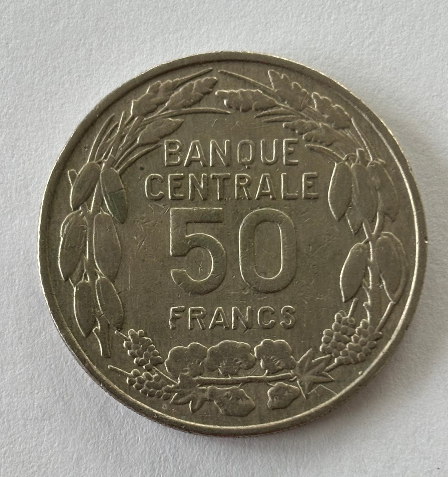 50 francs Cameroun 1960, Enlèvement ou Envoi, Monnaie en vrac