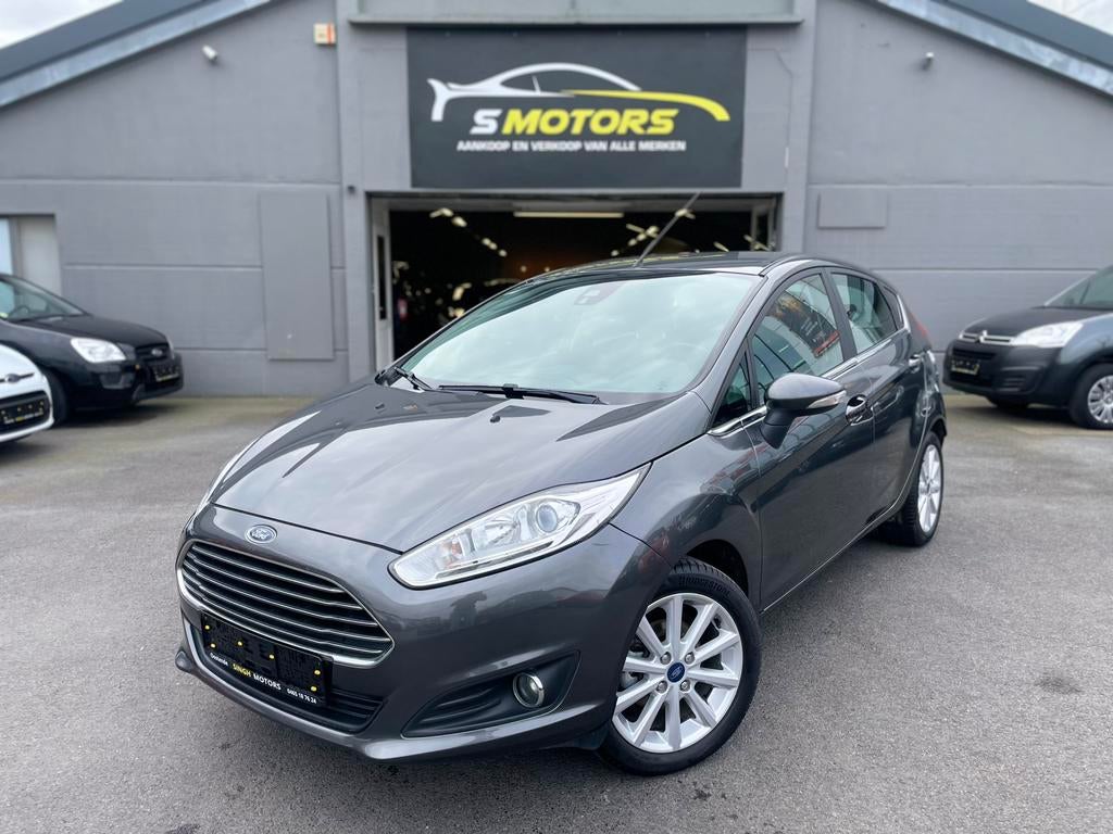 Ford Fiesta 1.0i | Airco | Keuring + Carpass | GARANTIE |, Auto's, Ford, Stof, Euro 6, Parkeersensor, 5 deurs
