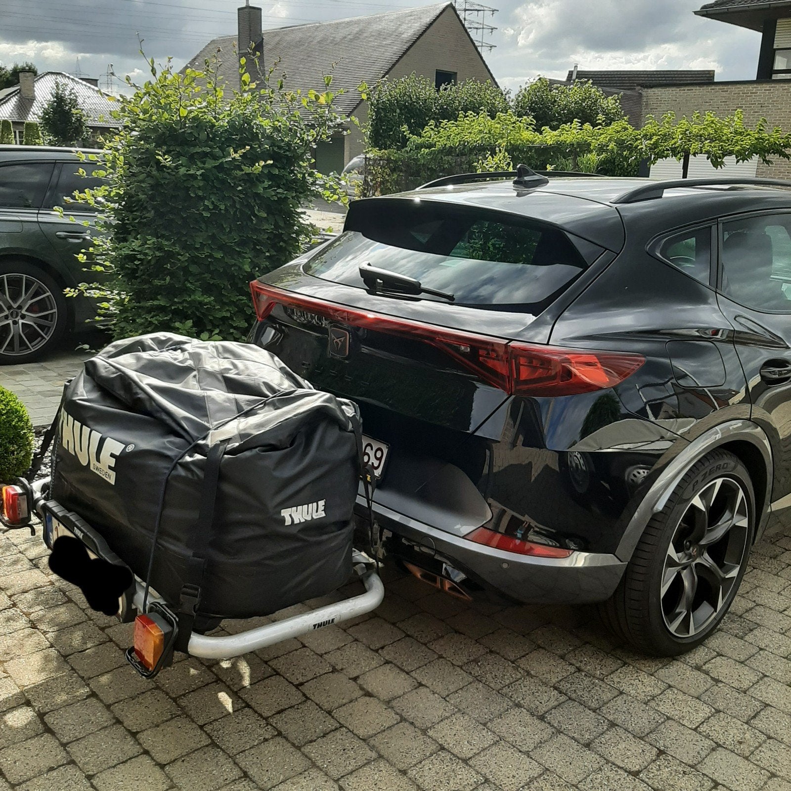 Bagagezak+rek te huur van thule.(GEEN EXTRA VERBRUIK), Ophalen