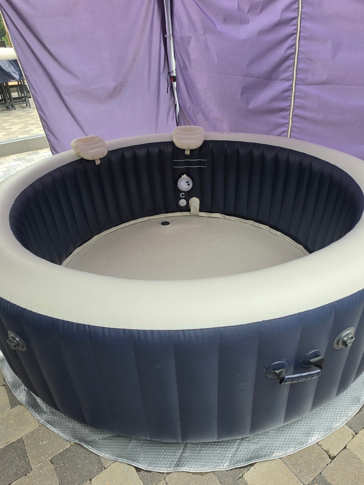 jacuzzi intex 6 places encore garanti 18 mois, Enlèvement, Couverture
