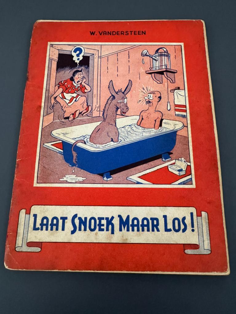 De familie Snoek 1e druk 4. Laat Snoek maar los (1948), Boeken, Stripverhalen, Eén stripboek, Ophalen of Verzenden, Gelezen