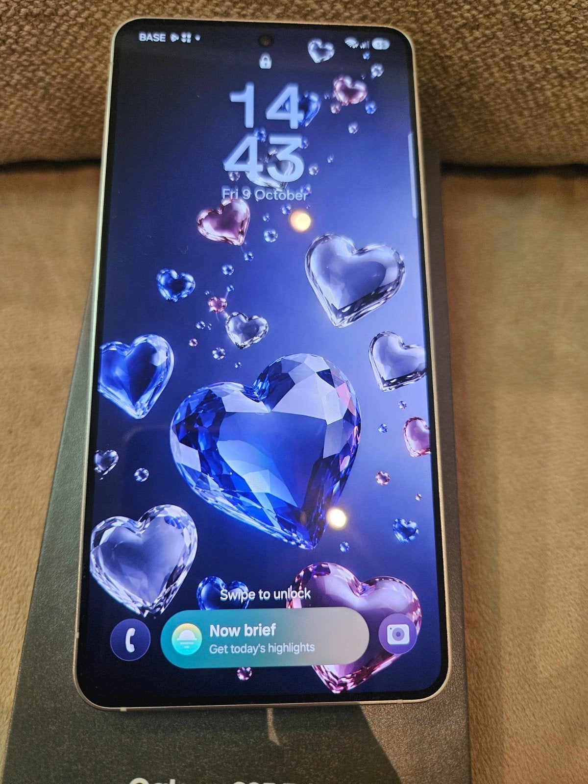 Samsung Galaxy S25 Edge 256 Go avec garantie d'un an, Télécoms, Autres modèles, 10 mégapixels ou plus, Enlèvement ou Envoi, Comme neuf