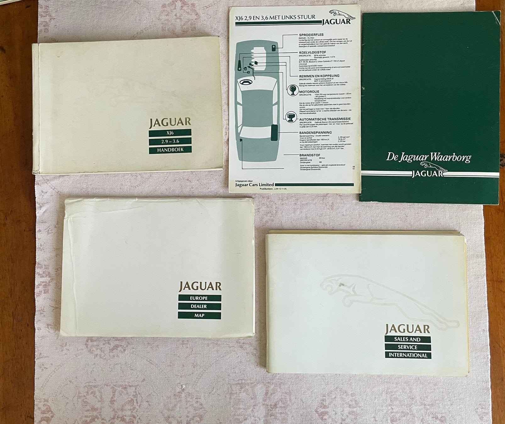 Jaguar XJ6 : 2.9 - 3.6 handboek, dealermap , sales boekje, …, Ophalen
