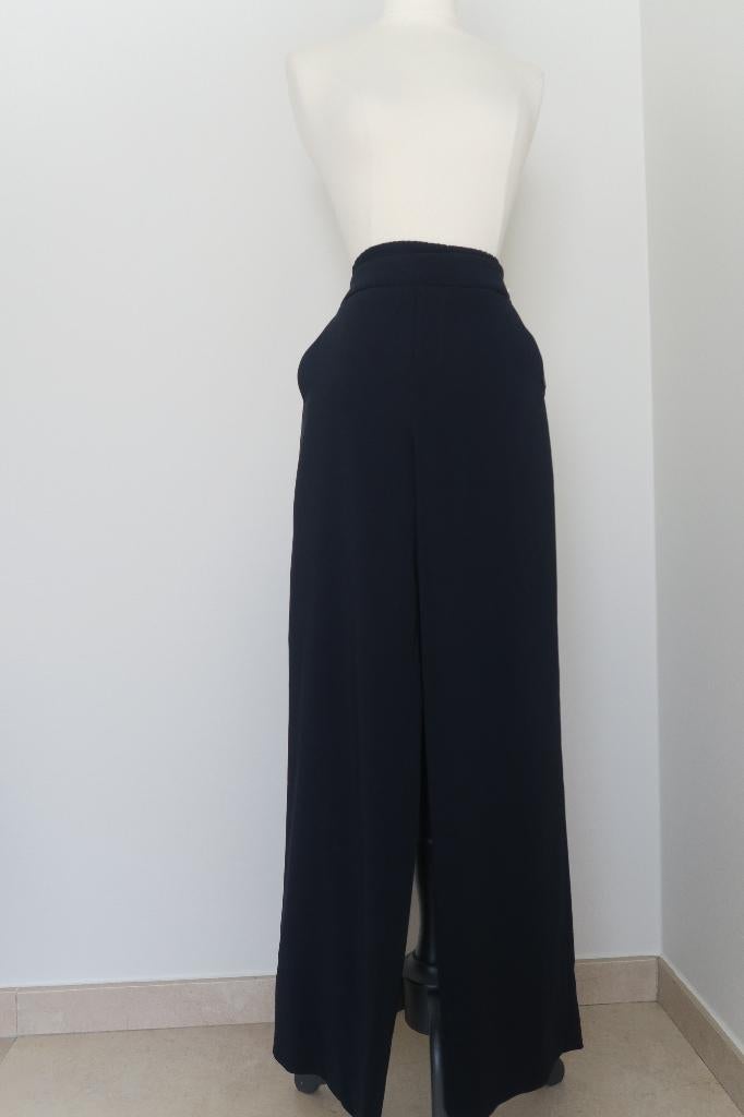 Navyblauwe losse broek - Xandres - M 36, Enlèvement ou Envoi, Taille 36 (S), Comme neuf, Longs