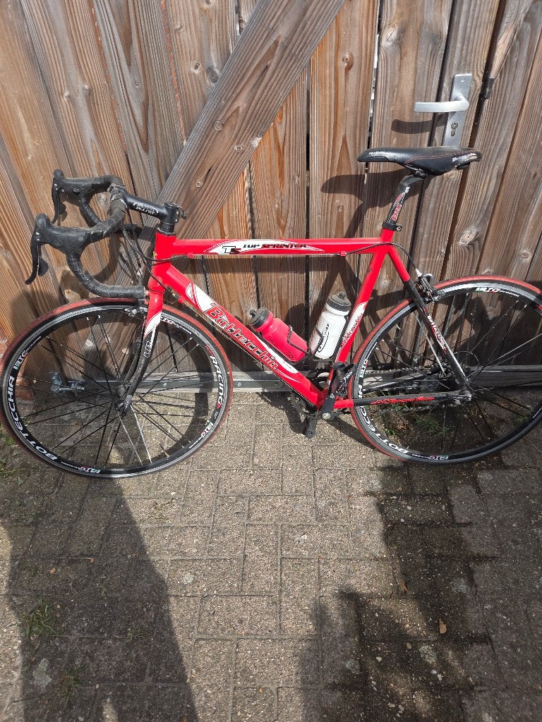 Koersfiets, Gebruikt, 26 inch, Aluminium, 57 tot 61 cm