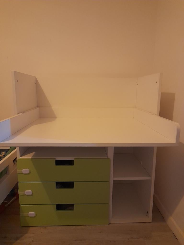 Luiertafel commode smastad ikea, Kinderen en Baby's, Kinderkamer | Commodes en Kasten, Ophalen, Commode