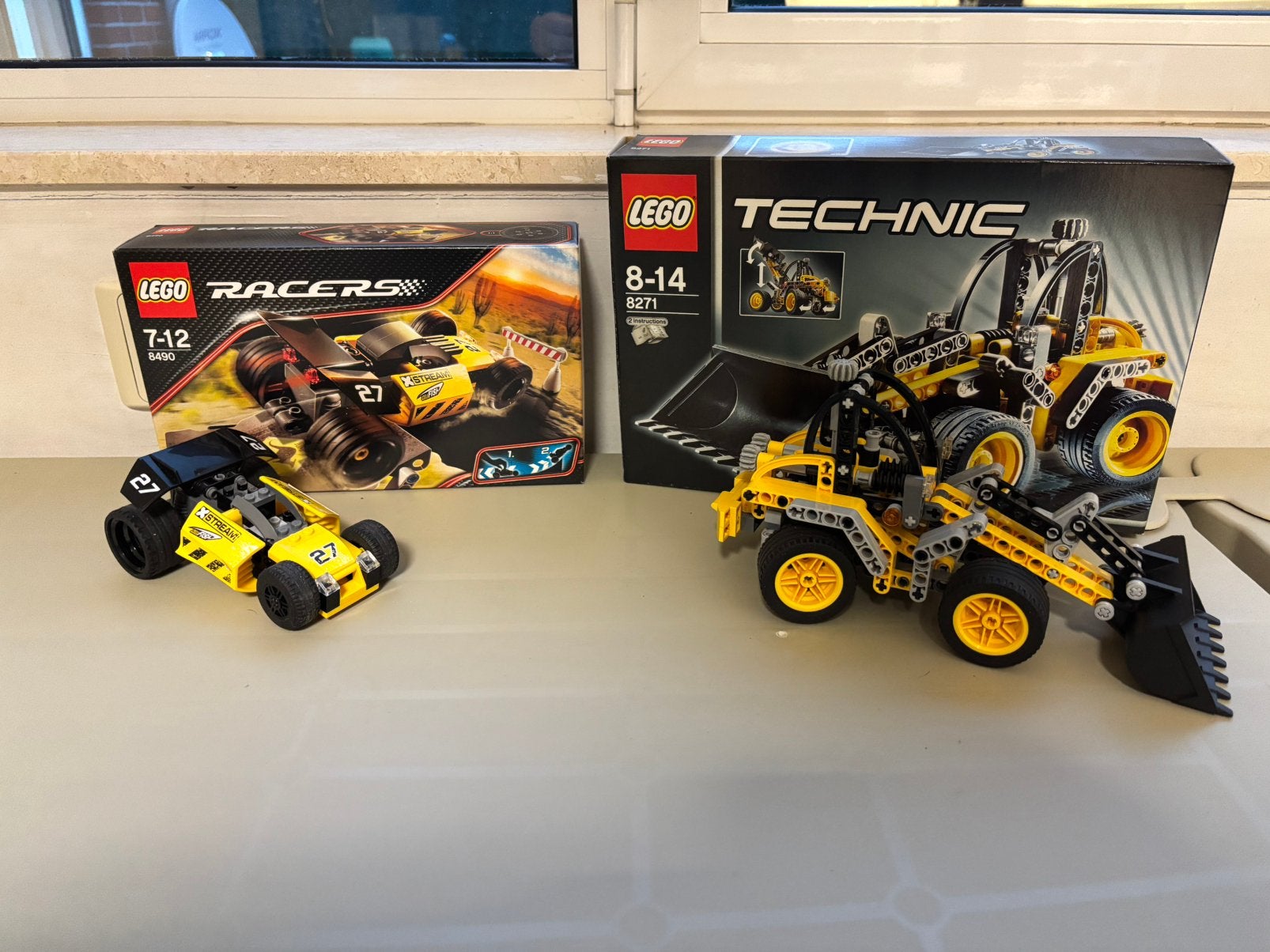 Lego technics en racers, Ophalen, Lego, Zo goed als nieuw, Compleet