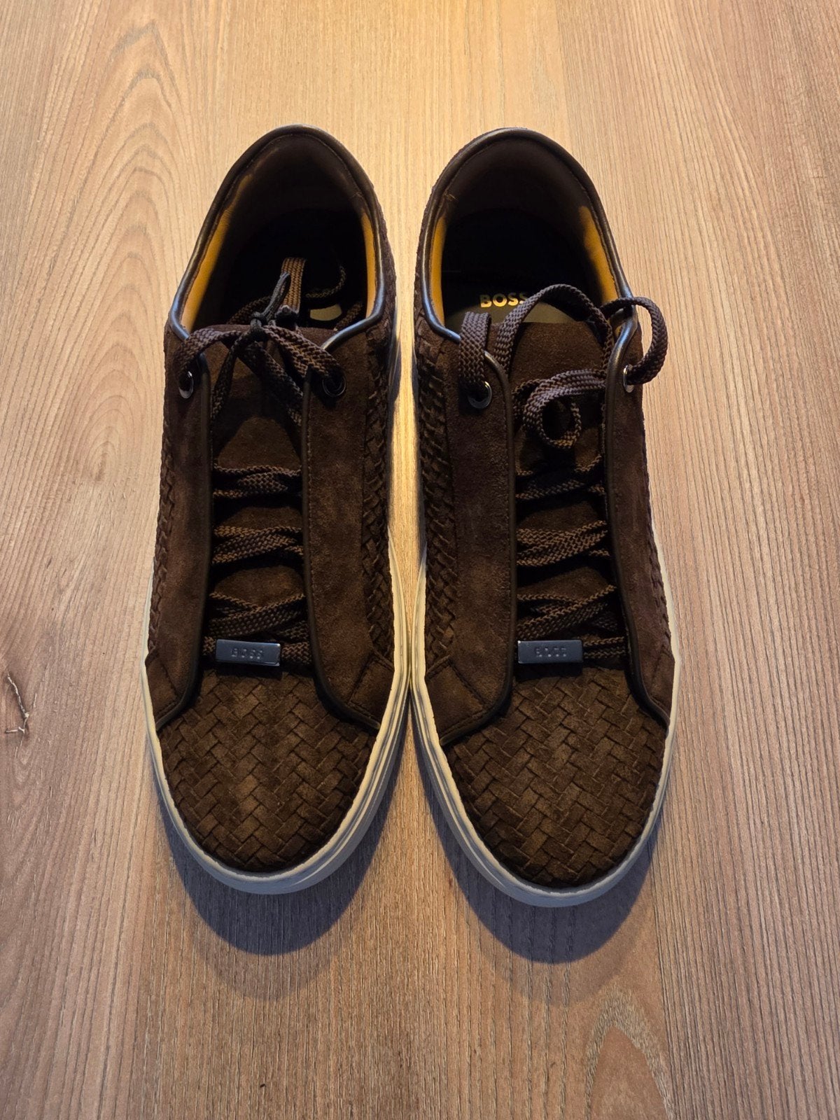 Boss gary sneakers - nieuw maat 42, BOSS, Bruin, Verzenden, Nieuw