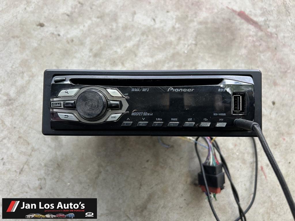 Pioneer Radio CD USB MP3  DEH-1400UB 4x 50w rds, -, Utilisé, -, -