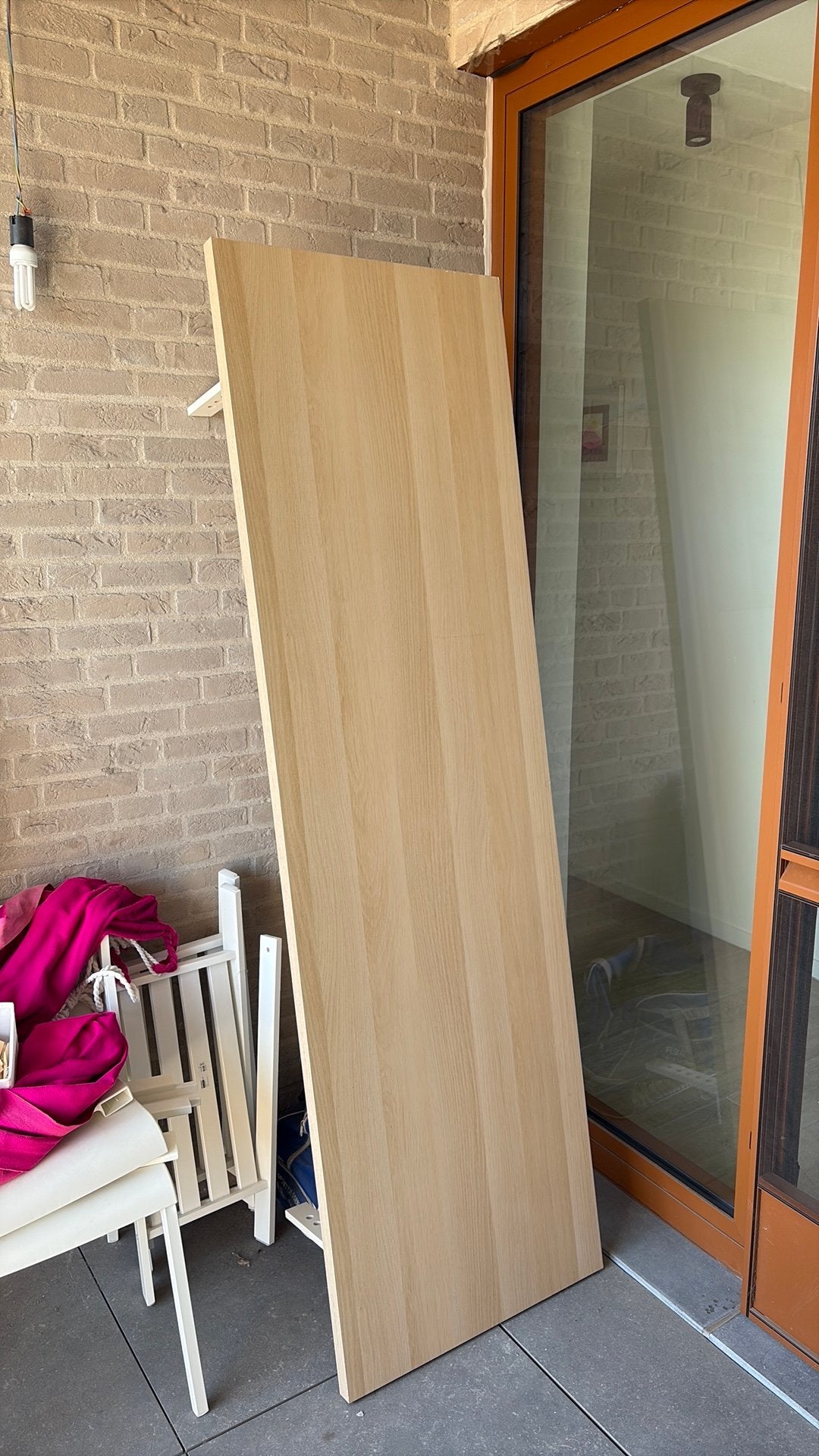Lagkapten/ mittback 200x60 cm, Maison & Meubles, Bureaux, Enlèvement, IKEA, 60 cm, 200 cm