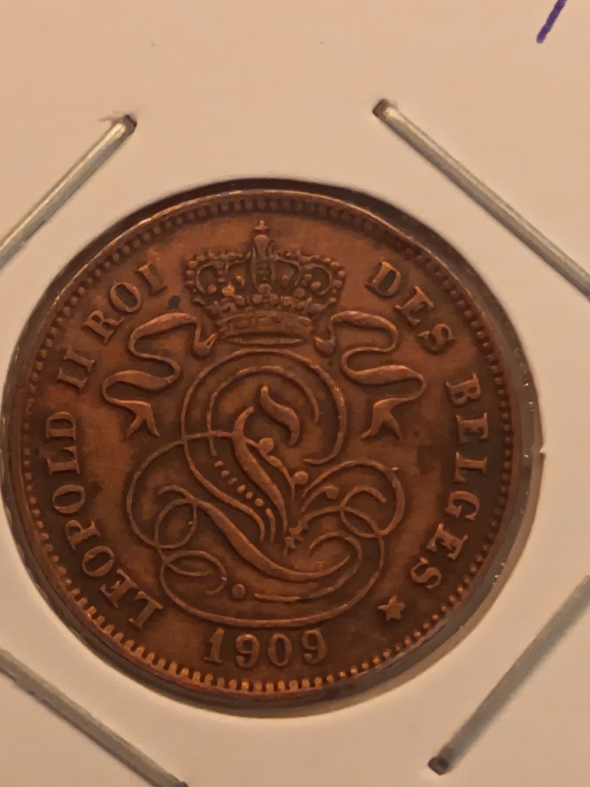 2 cent 1909/05fr, Timbres & Monnaies, Monnaies | Asie, Enlèvement ou Envoi