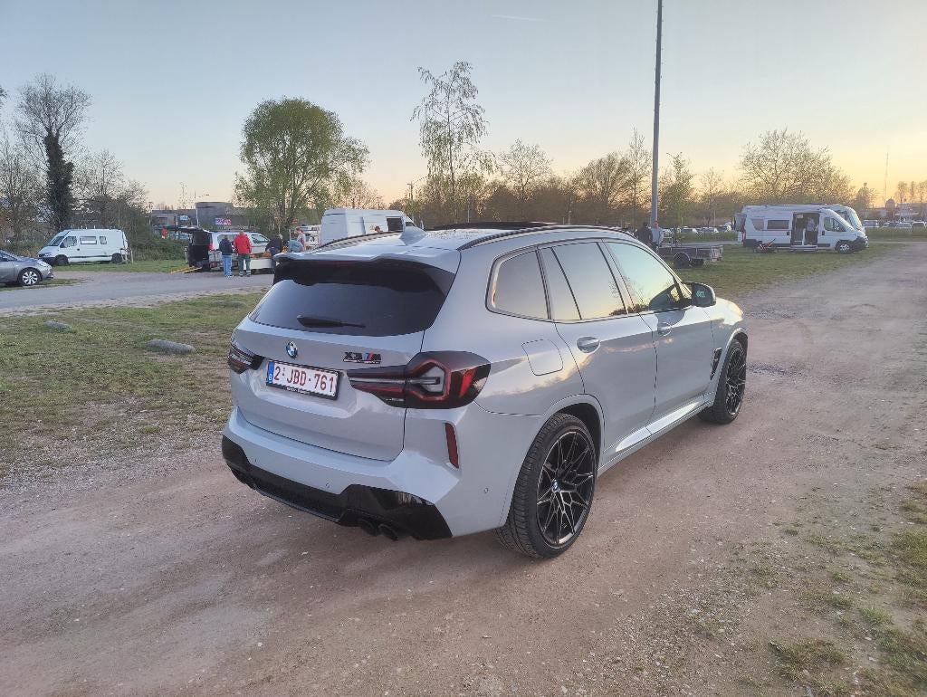 BMW X3 M Comp. 510pk – Lichte Vracht – Full Option – 2024, Autos, Cuir, Argent ou Gris, Achat, 375 kW