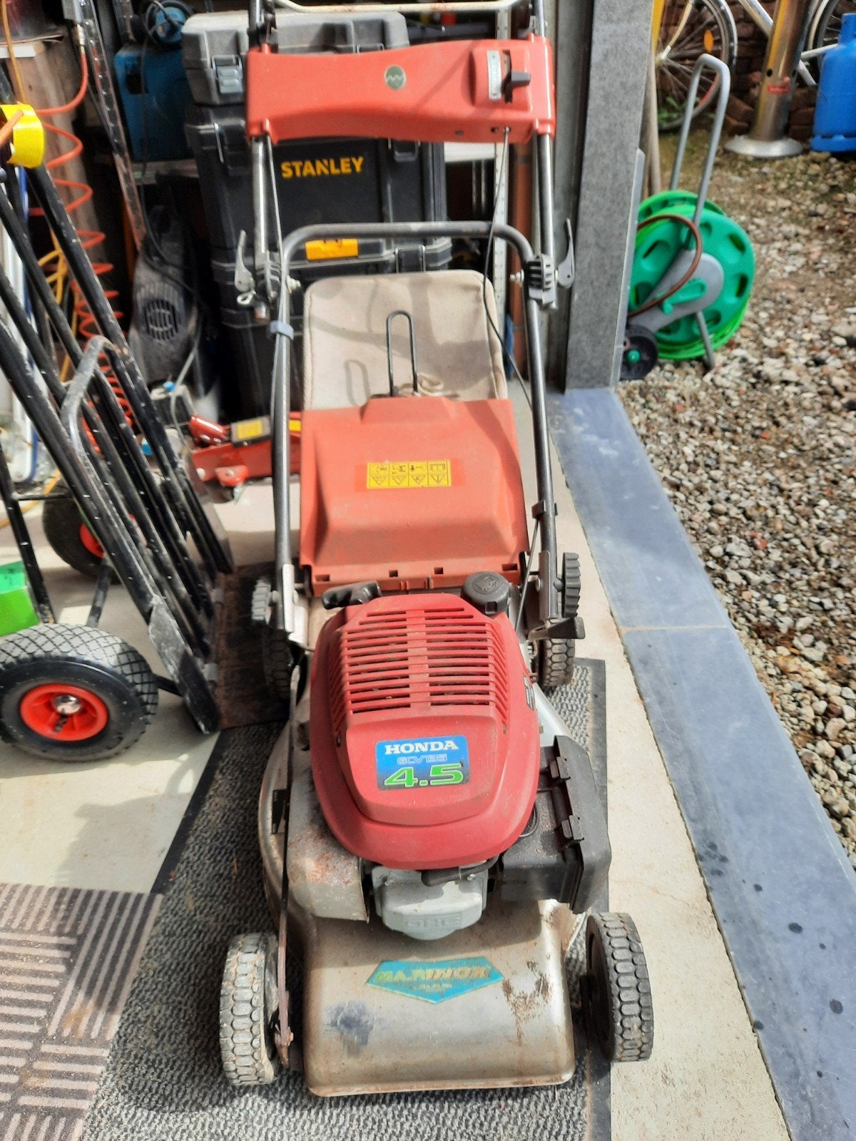 honda grasmaaier, Honda, Enlèvement, Utilisé, Sac de ramassage