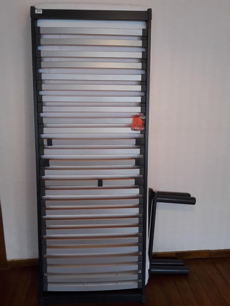 Nieuw bed + matras + overtrek, 70 x 190 cm, Huis en Inrichting, Slaapkamer | Bedden, Ophalen, 190 cm of minder, Zo goed als nieuw