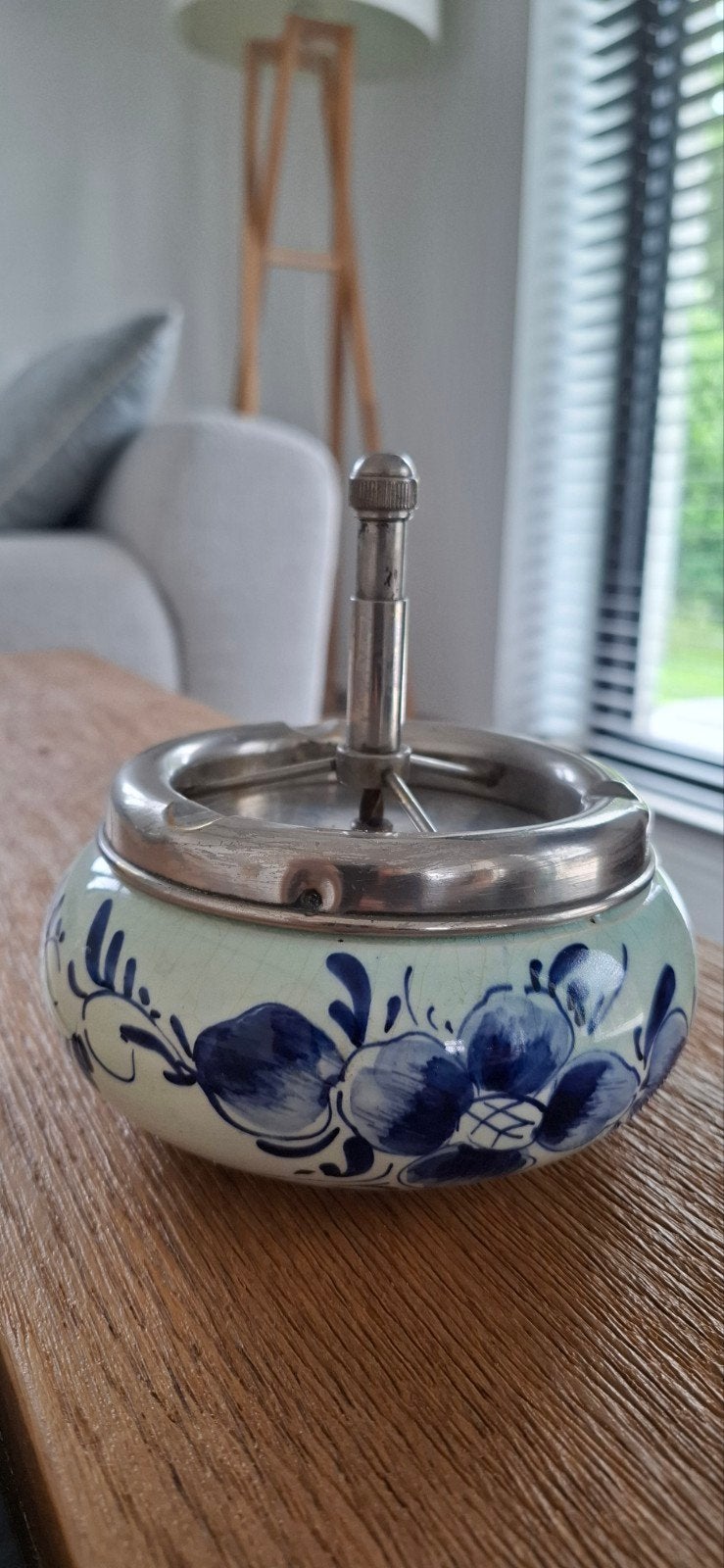 Cendrier bleu Delft, Antiquités & Art, Antiquités | Céramique & Poterie, Enlèvement