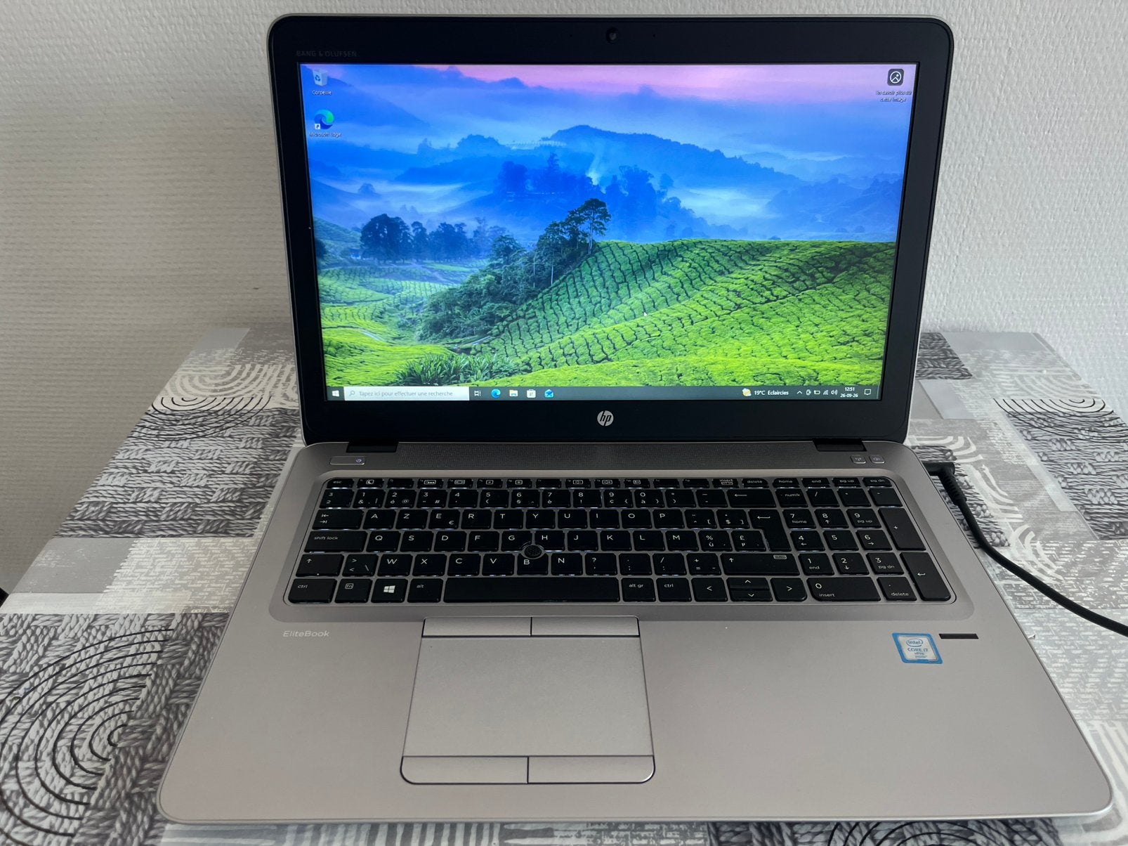 HP Elitebook 850, i7, 8gb ram, 512gb ssd windows 10, Informatique & Logiciels, Enlèvement ou Envoi, Comme neuf, Azerty, SSD