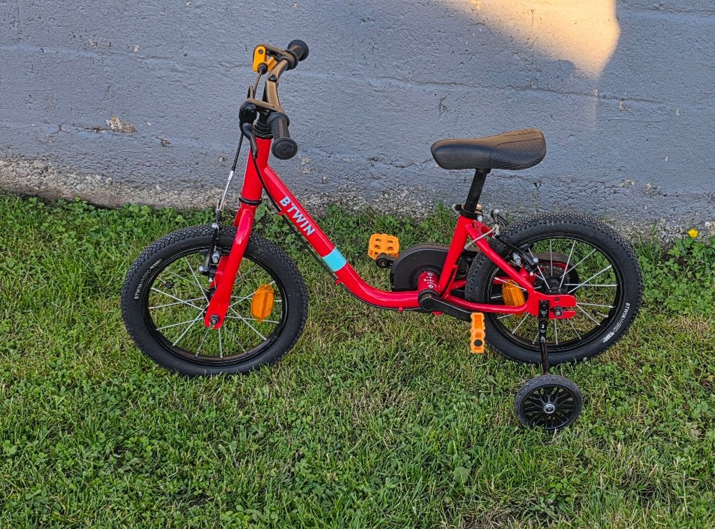 vélo enfant BTWIN  2-en-1, Enlèvement