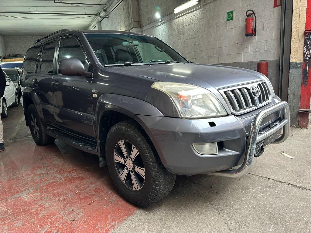 Toyota Land Cruiser 2003, Auto's, Automaat, 4 cilinders, Leder, Diesel