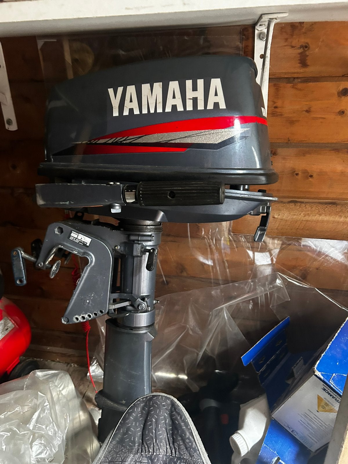Buitenboordmotor yamaha 4pk, Ophalen of Verzenden, Zo goed als nieuw, Buitenboordmotor