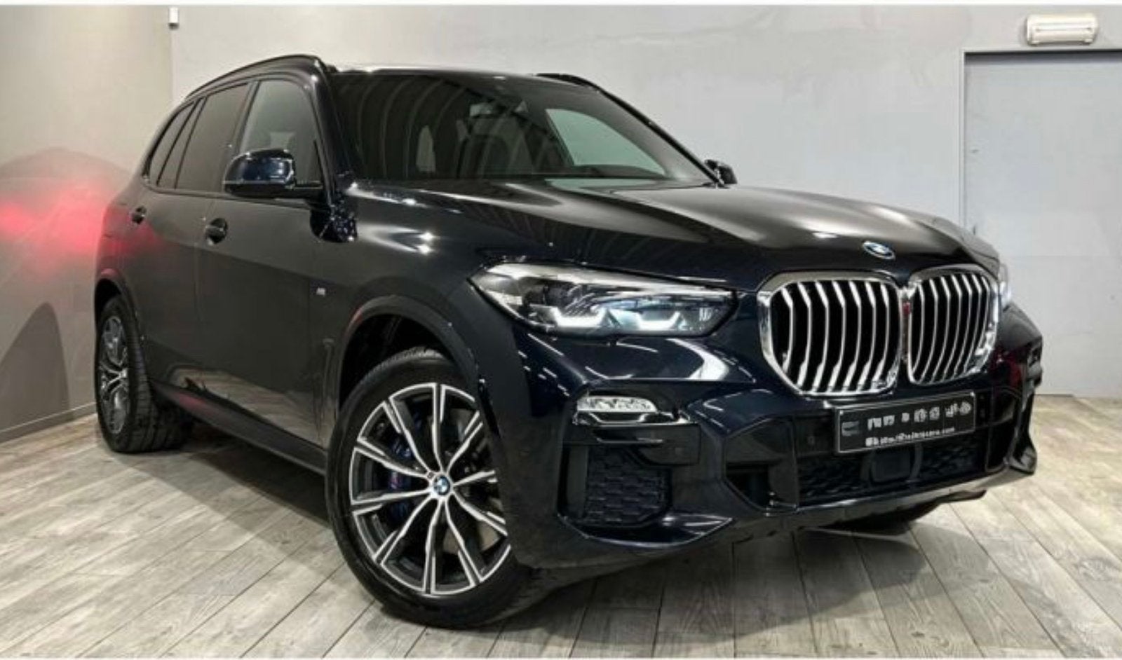 Bmw x5 45e MSport zwart, Auto's, Automaat, Zwart, Leder, SUV of Terreinwagen