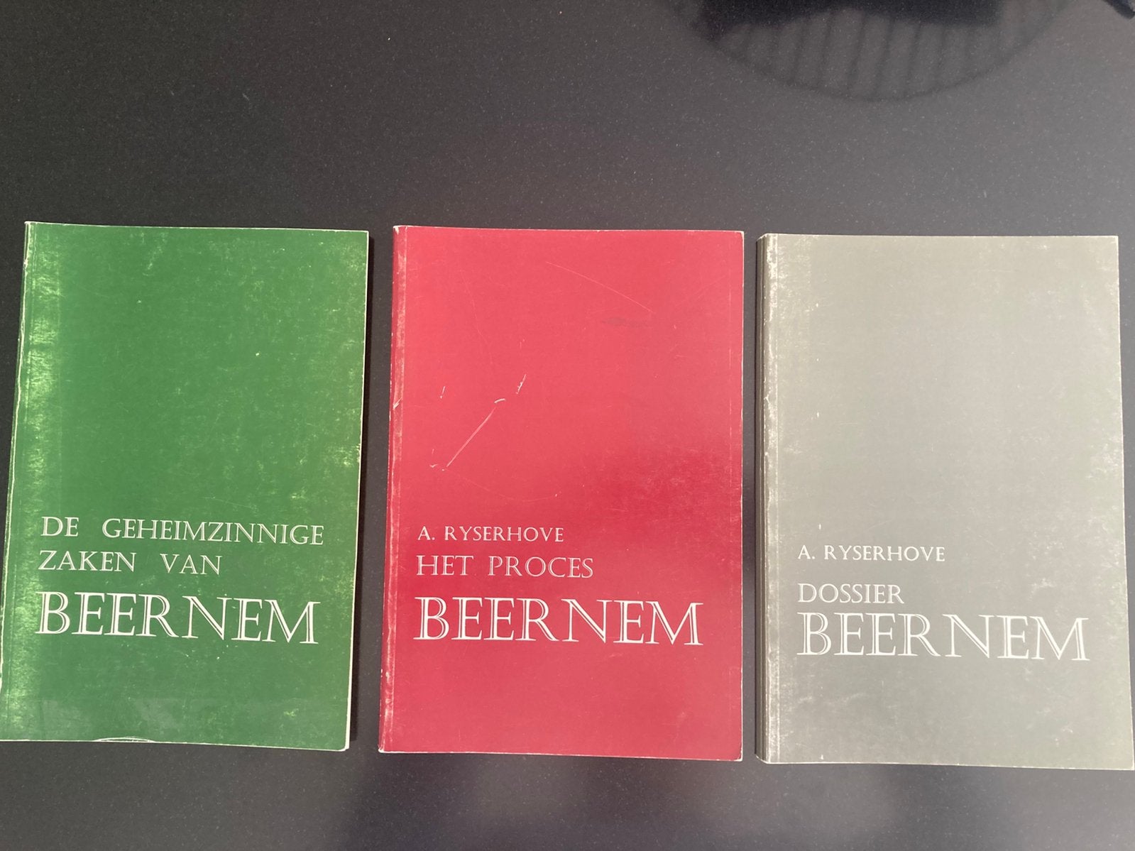 De moorden van Beernem (gesigneerd), Enlèvement ou Envoi, Utilisé