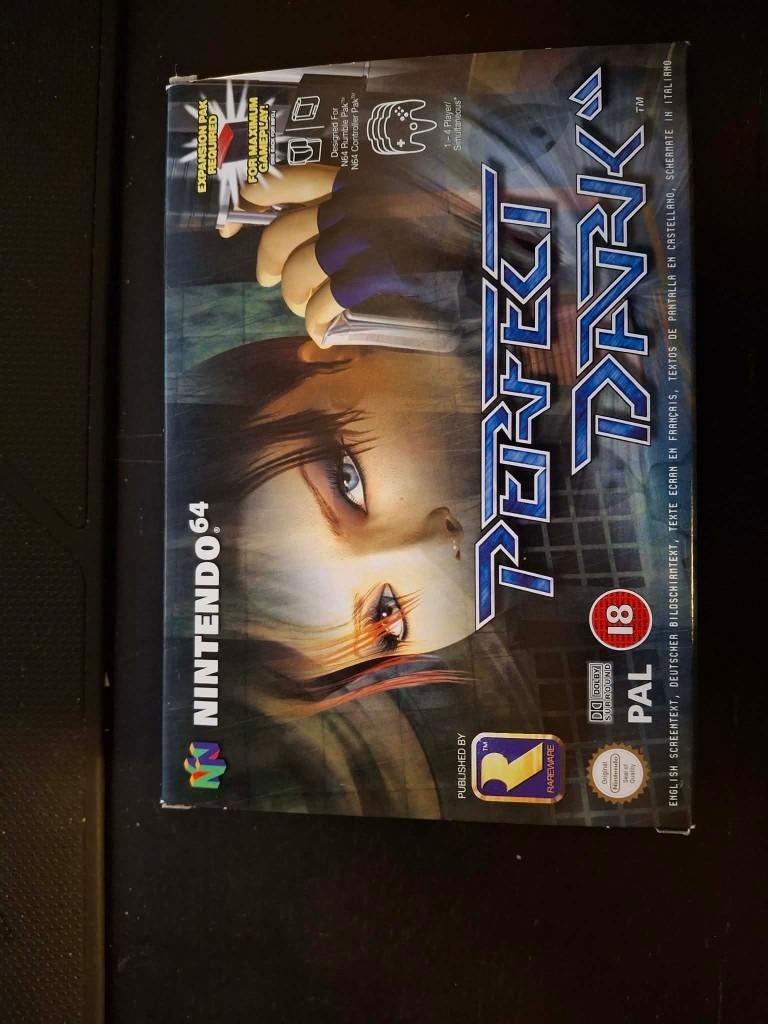 Nintendo 64 Perfect dark, Games en Spelcomputers, Games | Nintendo 64, 1 speler, Ophalen of Verzenden, Gebruikt, Avontuur en Actie