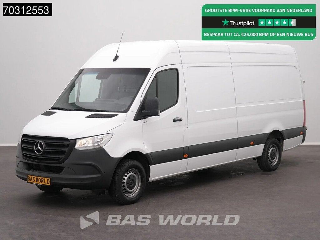 Mercedes Sprinter 317 CDI Automaat L3H2 3,5t Trekhaak 170PK, Cuir, Achat, Euro 6, Entreprise