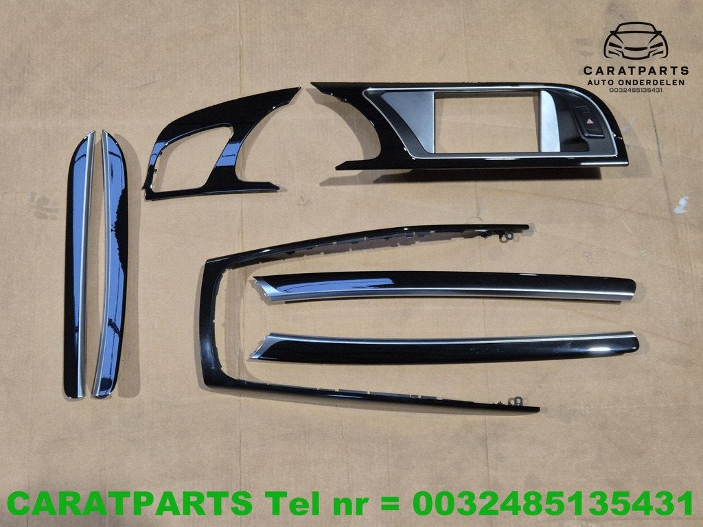 8K0863305 Interieurlijsten A5 Coupe inleglijsten piano zwart, Auto-onderdelen, Interieur en Bekleding, Audi, Gebruikt