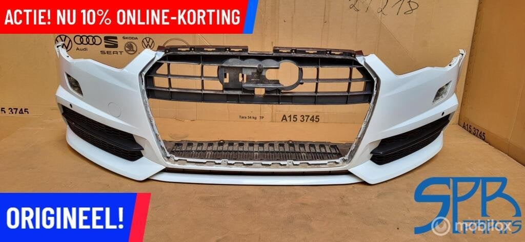 A6 4G C7 S-LINE FACELIFT VOORBUMPER LS9R New 2014-2018 GRILL, Autos : Pièces & Accessoires, Neuf, Audi, Enlèvement ou Envoi, Audi