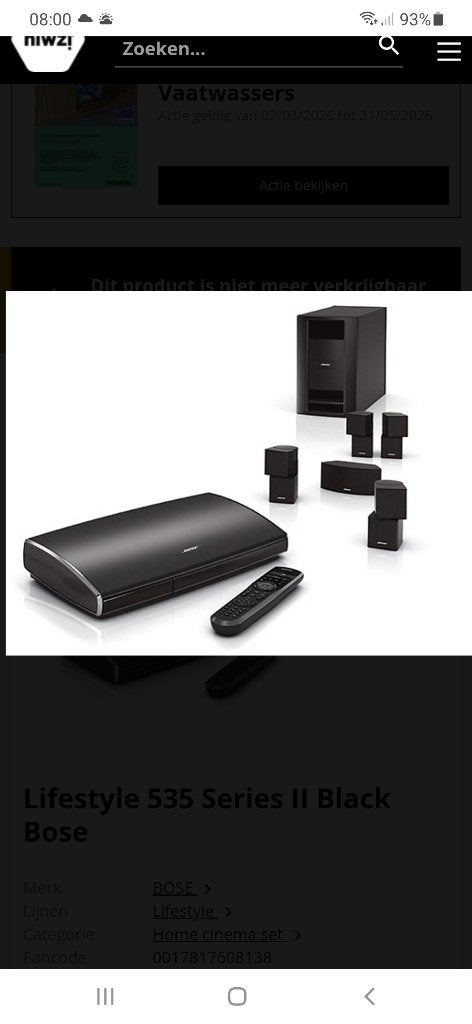 Bose lifestyle 535 wireles 5.1 surround, TV, Hi-fi & Vidéo, Ensembles home-cinéma, Enlèvement, Système 5.1