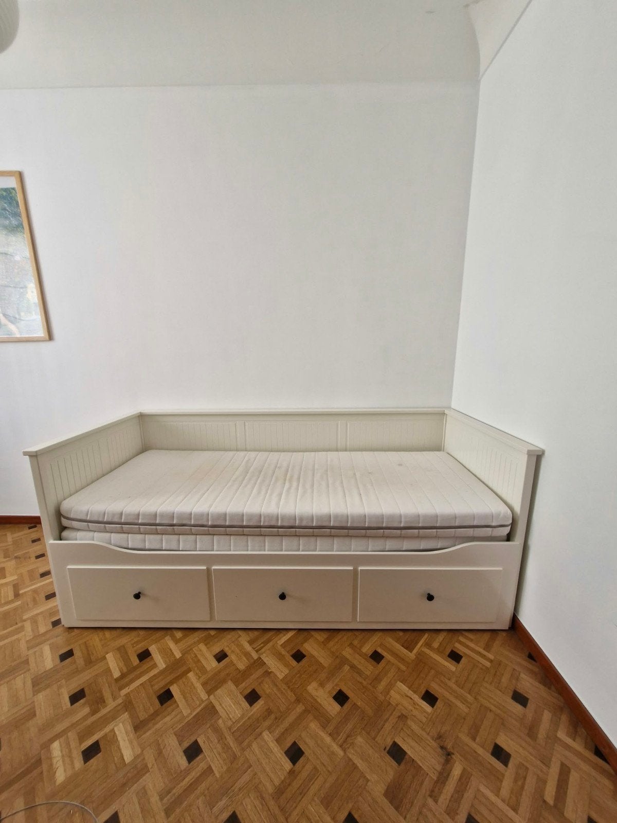 Lit 1 ou 2 personnes avec tiroir de rangement, Maison & Meubles, 210 cm, Une personne, Utilisé, Réglable